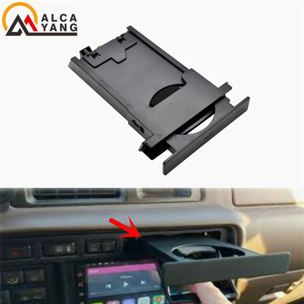Car Dash Retractable Cup or Drink Holder For Toyota Land Cruiser 80 Series 1995-1996 Lexus LX450 FZJ80 1996-1997 car styling
Car Dash Retractable Cup or Drink Holder For Toyota Land Cruiser 80 Series 1995-1996 Lexus LX450 FZJ80 1996-1997 car styling