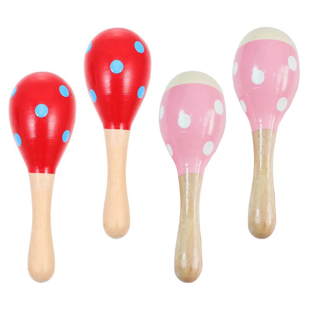 4Pcs Wooden Maracas Wooden Maracas Toys Kids Percussion Playthings for Children Practice Performance
4Pcs Wooden Maracas Wooden Maracas Toys Kids Percussion Playthings for Children Practice Performance
