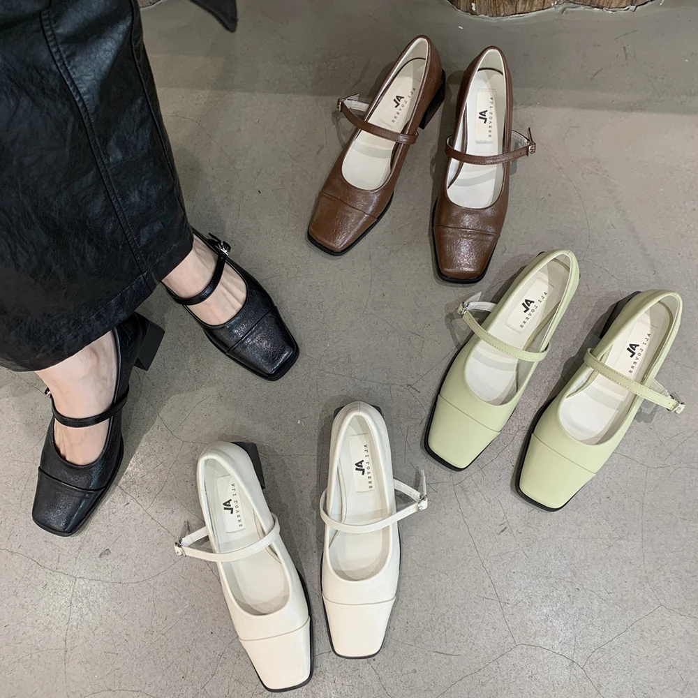Женские туфли на низком каблуке, туфли-лодочки с квадратным носком, Туфли Мэри Джейн, квадратный каблук, ремешок с пряжкой, искусственное пл...
Женские туфли на низком каблуке, туфли-лодочки с квадратным носком, Туфли Мэри Джейн, квадратный каблук, ремешок с пряжкой, искусственное пл...