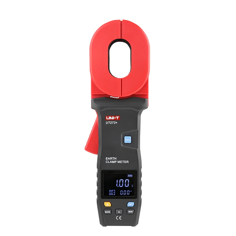 UNI-T UT273+ Digital Clamp Ground Earth Resistance Tester Clamp Meter for Measuring Grounding Resistance 0.01ohms-1000ohms
UNI-T UT273+ Digital Clamp Ground Earth Resistance Tester Clamp Meter for Measuring Grounding Resistance 0.01ohms-1000ohms