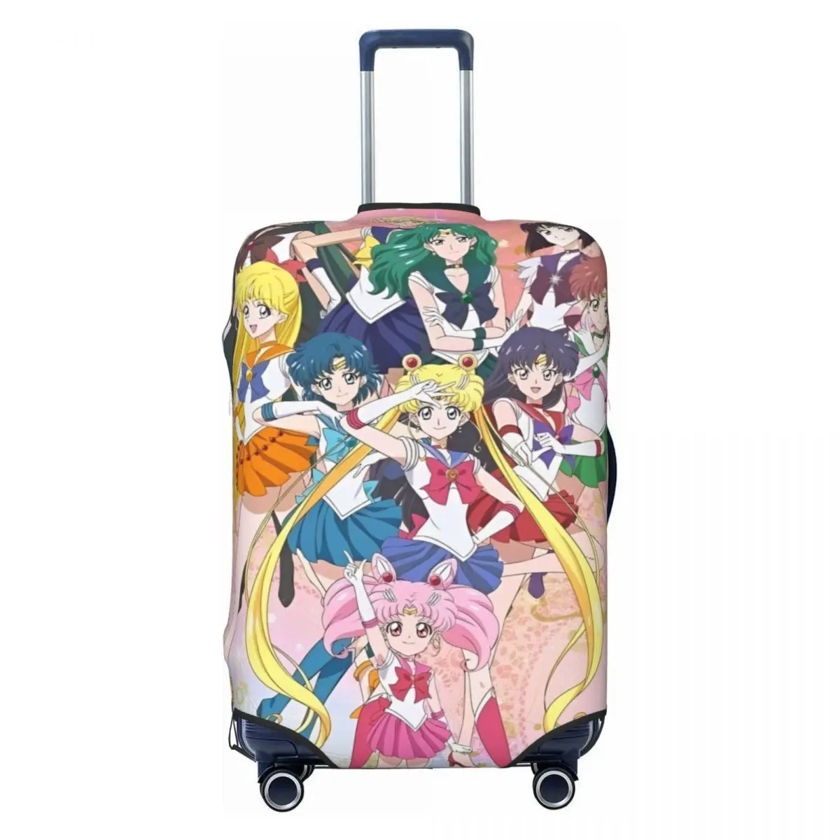 S-Sailor M-Moon персонажи аниме чехол для чемодана праздничные практичные аксессуары