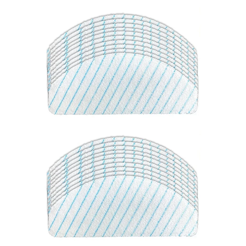 120 Pack Disposable Mop Cloth Pads For Ecovacs Deebot Ozmo T8 AIVI T9 AIVI Robot Vacuum Cleaner Accessories
120 Pack Disposable Mop Cloth Pads For Ecovacs Deebot Ozmo T8 AIVI T9 AIVI Robot Vacuum Cleaner Accessories