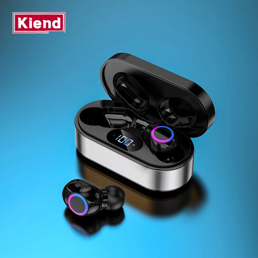 Беспроводные наушники-вкладыши Kiend F12, Bluetooth, TWS, наушники 13 мм, эргономичная гарнитура с низкой задержкой и микрофоном, HD-вызов, гарнитура гро... 
Беспроводные наушники-вкладыши Kiend F12, Bluetooth, TWS, наушники 13 мм, эргономичная гарнитура с низкой задержкой и микрофоном, HD-вызов, гарнитура гро...