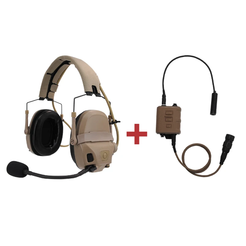 Molle Tactical FMA&FCS Amp Tactical Hunting Headset Communication Noise Reduction V60 Ptt Upgraded Version survival Military
Molle Tactical FMA&FCS Amp Tactical Hunting Headset Communication Noise Reduction V60 Ptt Upgraded Version survival Military