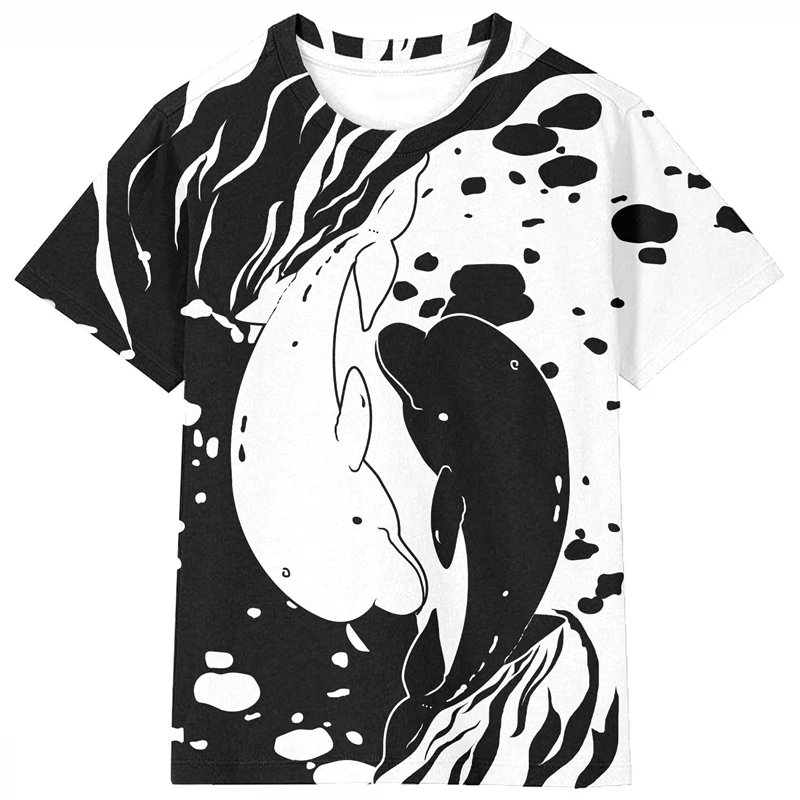 Panda Yin And Yang Fish Funny 3d Printed T Shirts Summer Clothing Short Sleeve Lion Oversized T Shirt Fashion Oversized Tshirt
Panda Yin And Yang Fish Funny 3d Printed T Shirts Summer Clothing Short Sleeve Lion Oversized T Shirt Fashion Oversized Tshirt