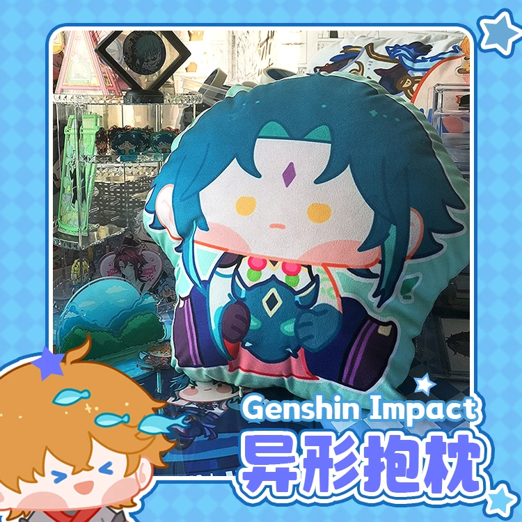 Аниме Genshin Impact Wanderer алхайтэм казуха тартаглия 40 см Милая Q версия плюшевая кукла подушка для косплея Подушка для спины игрушка
Аниме Genshin Impact Wanderer алхайтэм казуха тартаглия 40 см Милая Q версия плюшевая кукла подушка для косплея Подушка для спины игрушка