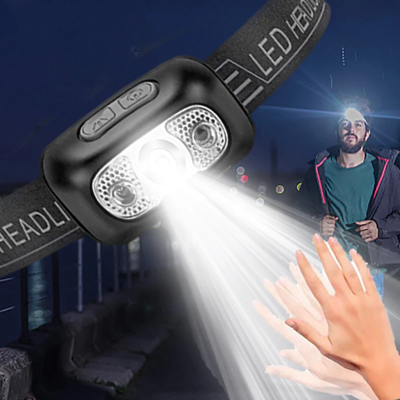 Sensor Portable Waterproof Emergency Induction Light Camping Work Headlight Fishing Outdoor Headlamps Rechargeable Torch
Sensor Portable Waterproof Emergency Induction Light Camping Work Headlight Fishing Outdoor Headlamps Rechargeable Torch