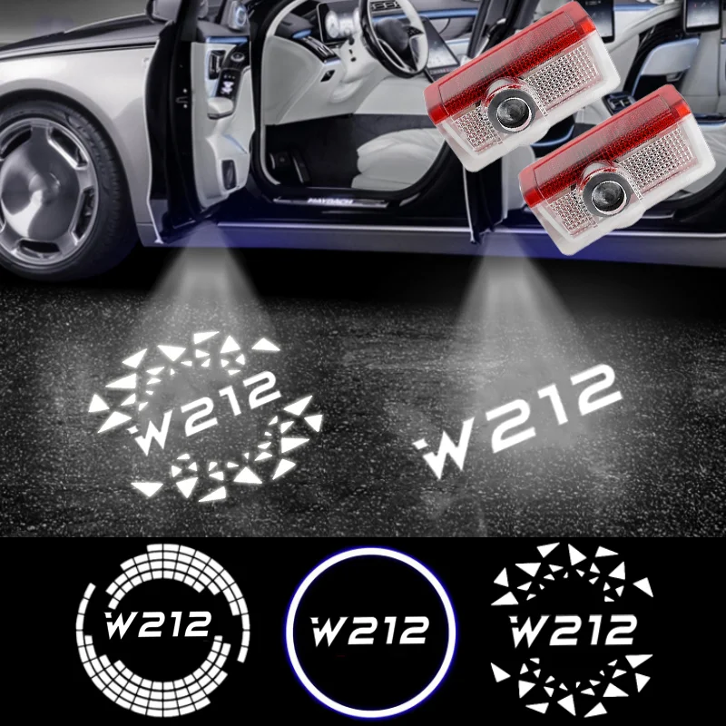 2 шт. для Mercedes Benz E Class W212 2010-2020 светодиодные двери автомобиля спасательные огни