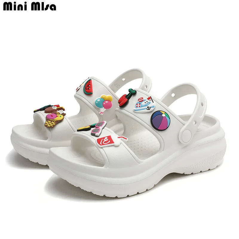 2022 Summer Girl Beach Sandals Shoes for women Platform sandals high heels 로마 샌들 Shoes for Women High Heels
2022 Summer Girl Beach Sandals Shoes for women Platform sandals high heels 로마 샌들 Shoes for Women High Heels