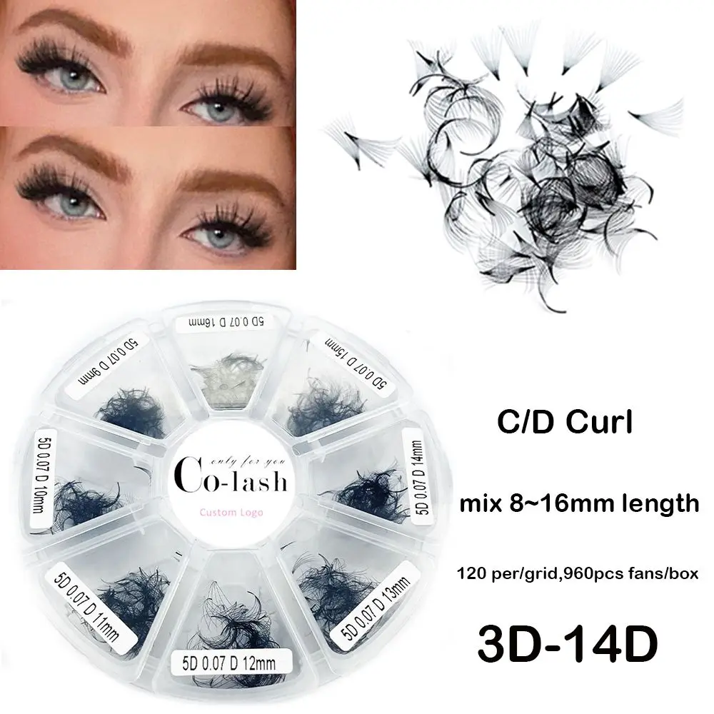 Stem Fan Lashes Natual Long Fluffy Faux Mink Hair Premade Russian Volume Fans 3D-14D Lash Extension False Eyelashes
Stem Fan Lashes Natual Long Fluffy Faux Mink Hair Premade Russian Volume Fans 3D-14D Lash Extension False Eyelashes