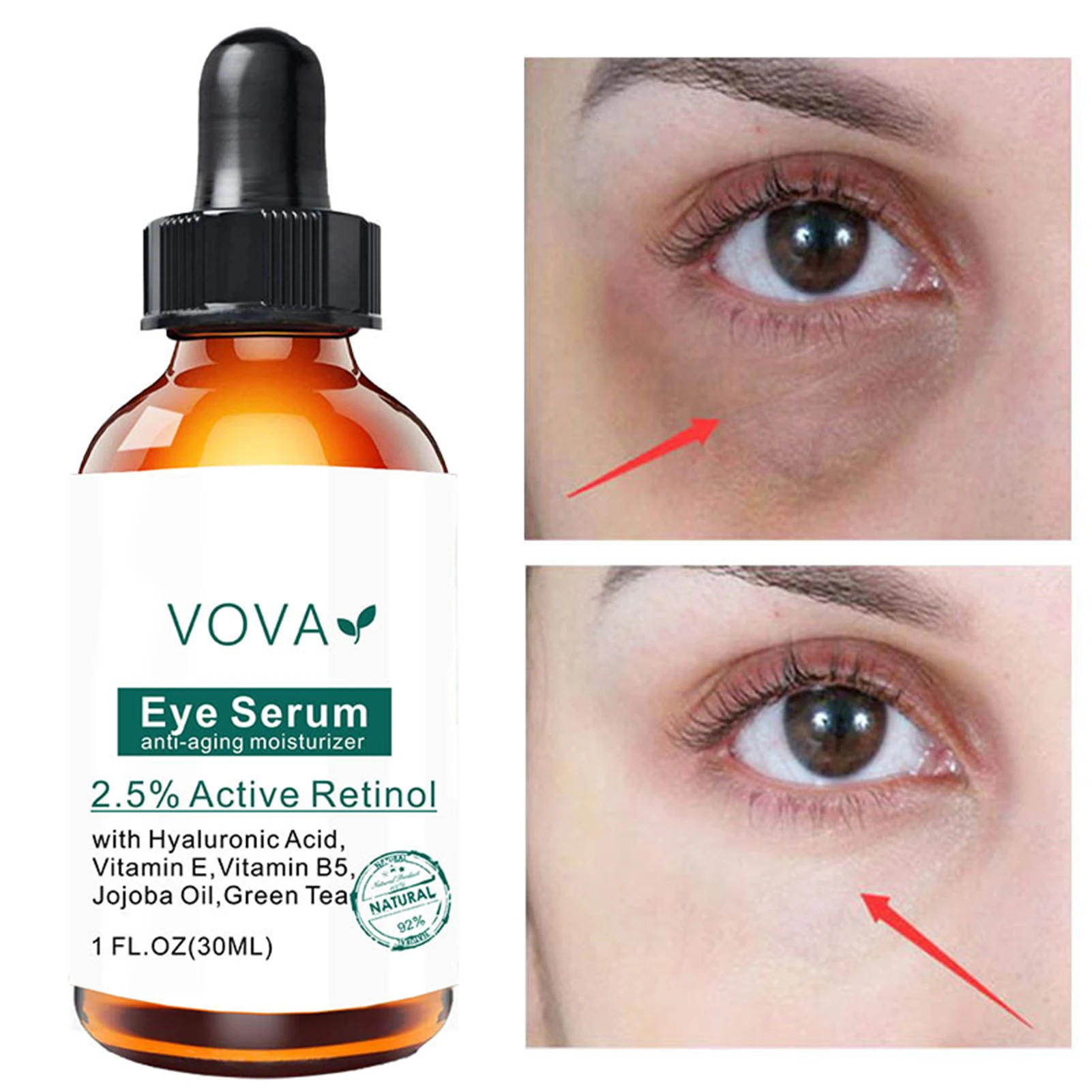 Eye Serum30ml Eye Serum For Dark Circles Swelling Of The Eyes Reduce Dark Circles Puffiness Wrinkles Moisturizer Eye Hydrates
Eye Serum30ml Eye Serum For Dark Circles Swelling Of The Eyes Reduce Dark Circles Puffiness Wrinkles Moisturizer Eye Hydrates
