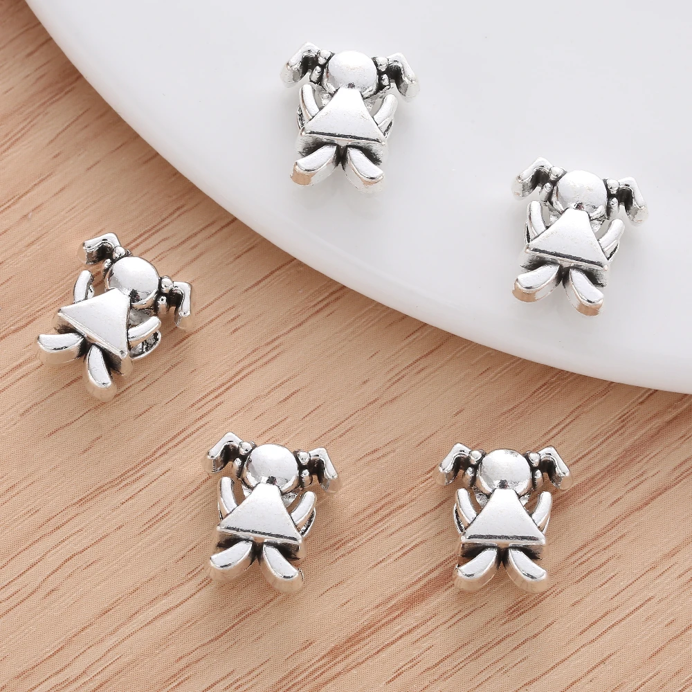 10pcs/Set Most Popular of the Season Delicate Girl Beads DIY Women's Pandora Style Charm Bracelet Necklace Making Silver Alloy
10pcs/Set Most Popular of the Season Delicate Girl Beads DIY Women's Pandora Style Charm Bracelet Necklace Making Silver Alloy