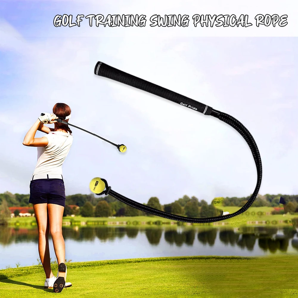 New Golf Swing Trainer Rope Golf Practice Training Aids Beginner Postural Correction Warm-up Exercise Assistance Golf Sport
New Golf Swing Trainer Rope Golf Practice Training Aids Beginner Postural Correction Warm-up Exercise Assistance Golf Sport