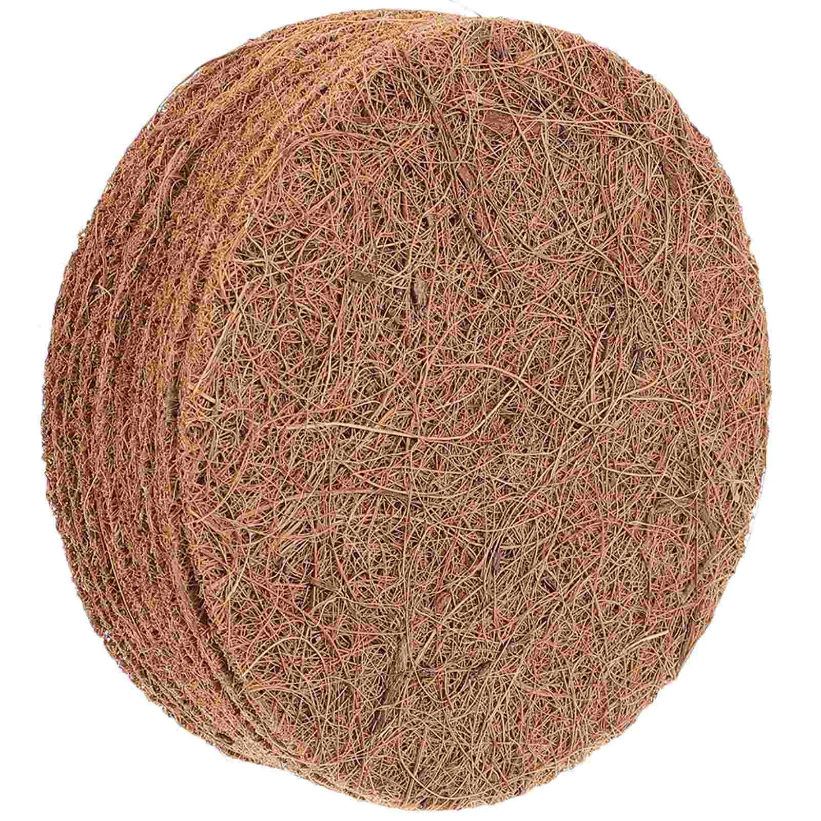 12Pcs Coco Liner for Hanging Basket Coconuts Fiber Hanging Basket Liner Coco Coir Liner
12Pcs Coco Liner for Hanging Basket Coconuts Fiber Hanging Basket Liner Coco Coir Liner