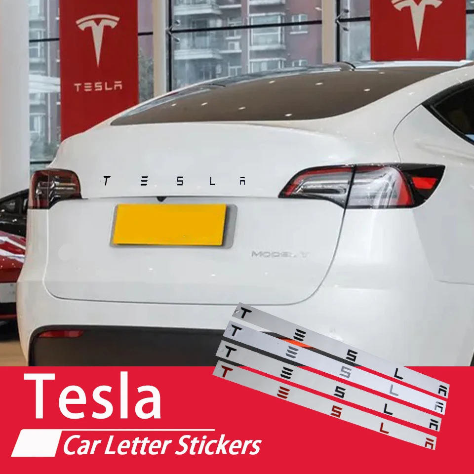 Car Tail Letter Decor Sticker Tesla Model X Y 3 S Decal Accessories Car Stickers and Decals Performance Plaid Assessoires
Car Tail Letter Decor Sticker Tesla Model X Y 3 S Decal Accessories Car Stickers and Decals Performance Plaid Assessoires