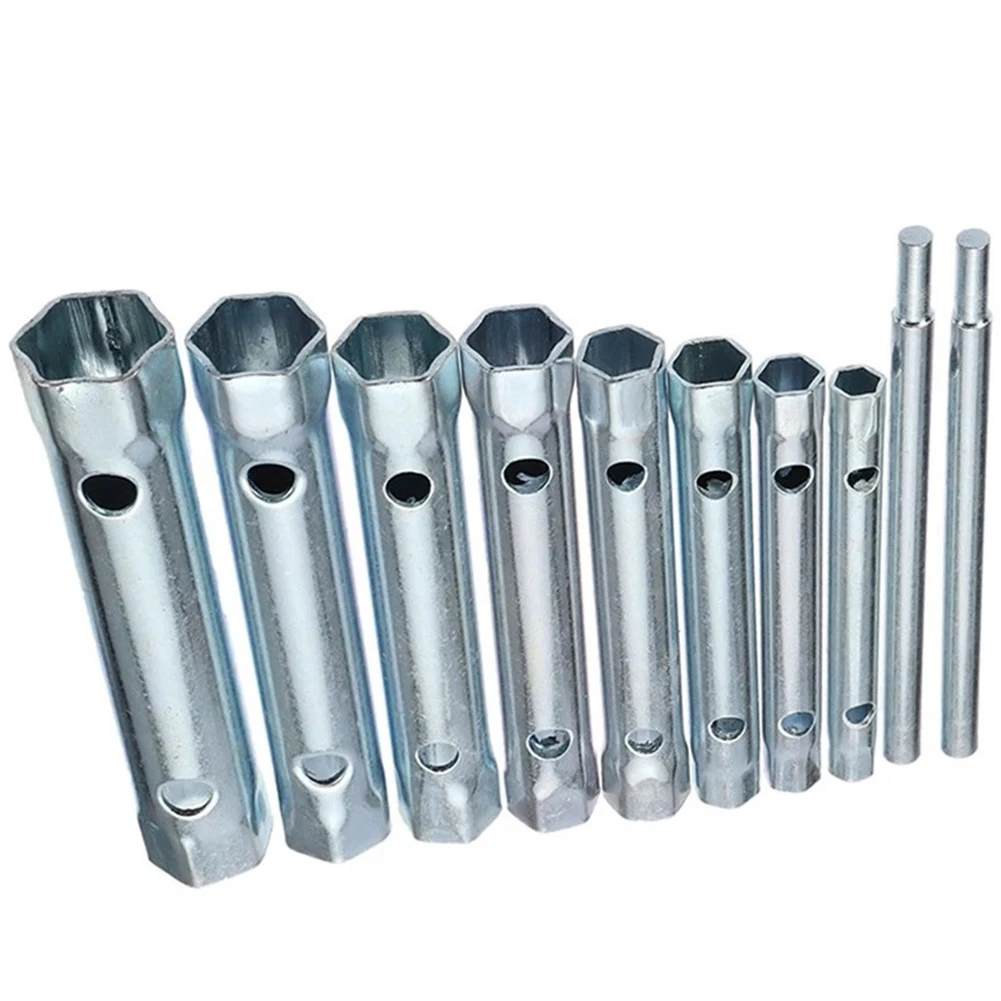10Pcs Socket Wrench Set 6-22mm Metric Thread Tube Spanner Torque Bar Hollow Socket Steel For Automotive Repairing Manual Tools
10Pcs Socket Wrench Set 6-22mm Metric Thread Tube Spanner Torque Bar Hollow Socket Steel For Automotive Repairing Manual Tools
