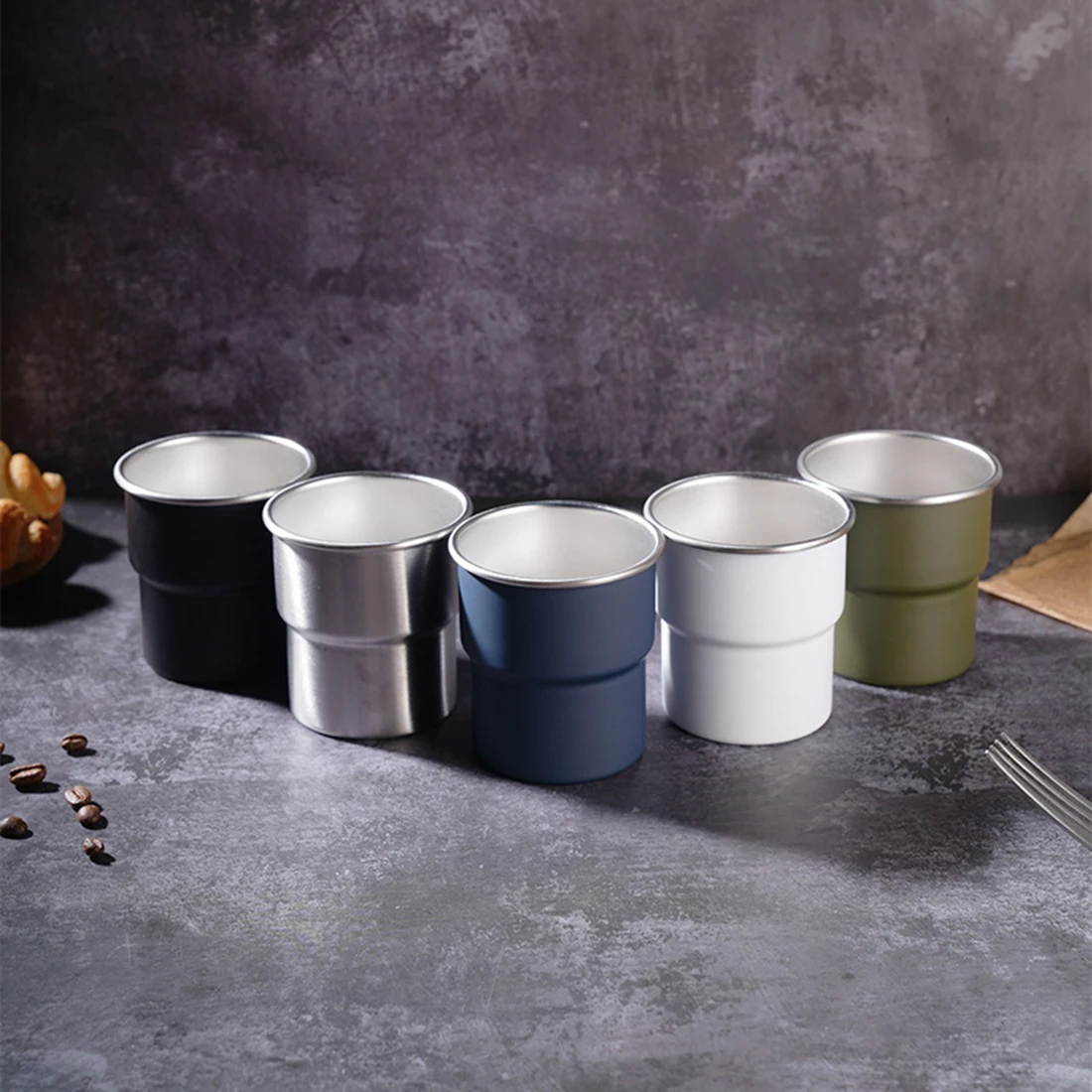 1 PC 300ml Outdoor Practical Travel Stainless Steel Cups Mini Glasses For Whisky Wine With Case Portable Drinkware Camping Cup
1 PC 300ml Outdoor Practical Travel Stainless Steel Cups Mini Glasses For Whisky Wine With Case Portable Drinkware Camping Cup