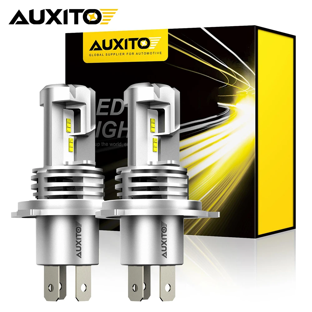 AUXITO 2x H4 9003 HB2 LED Headlight Bulbs H8 H11 9005 HB3 9006 HB4 H7 LED Headlamp 12000LM 6500K Xenon White Hi/Lo Light 12v
AUXITO 2x H4 9003 HB2 LED Headlight Bulbs H8 H11 9005 HB3 9006 HB4 H7 LED Headlamp 12000LM 6500K Xenon White Hi/Lo Light 12v