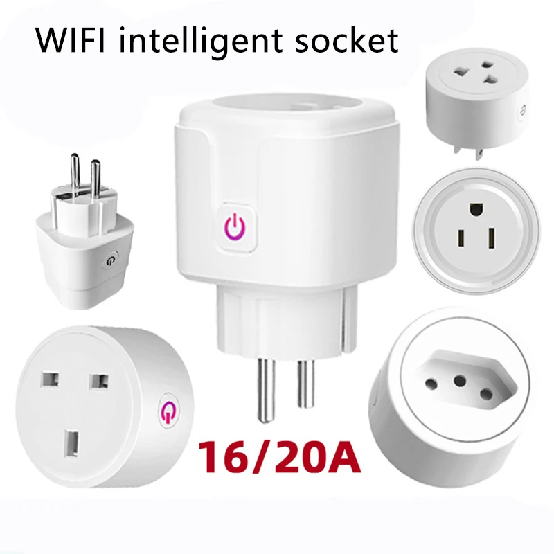 Intelligent Socket WiFi Switch Socket BR Standard US Standard UK Standard EUR Standard VN TH Standard WiFi Intelligent Socket
Intelligent Socket WiFi Switch Socket BR Standard US Standard UK Standard EUR Standard VN TH Standard WiFi Intelligent Socket