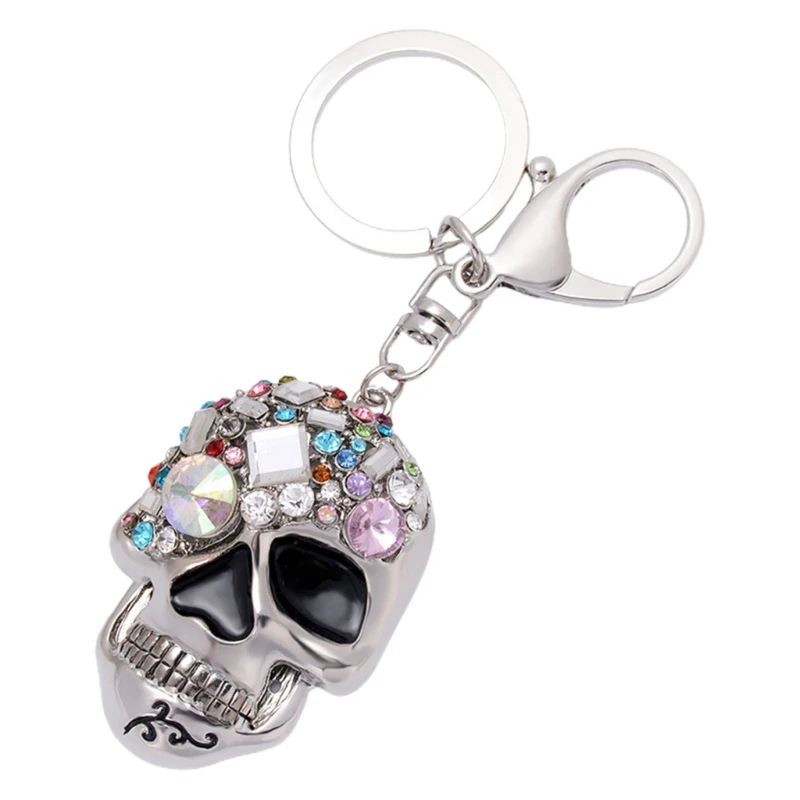 Diamond-Studded Skull Keychain Metal Decorative Pendant Ornament for Women Men Wedding Birthday Pendants
Diamond-Studded Skull Keychain Metal Decorative Pendant Ornament for Women Men Wedding Birthday Pendants