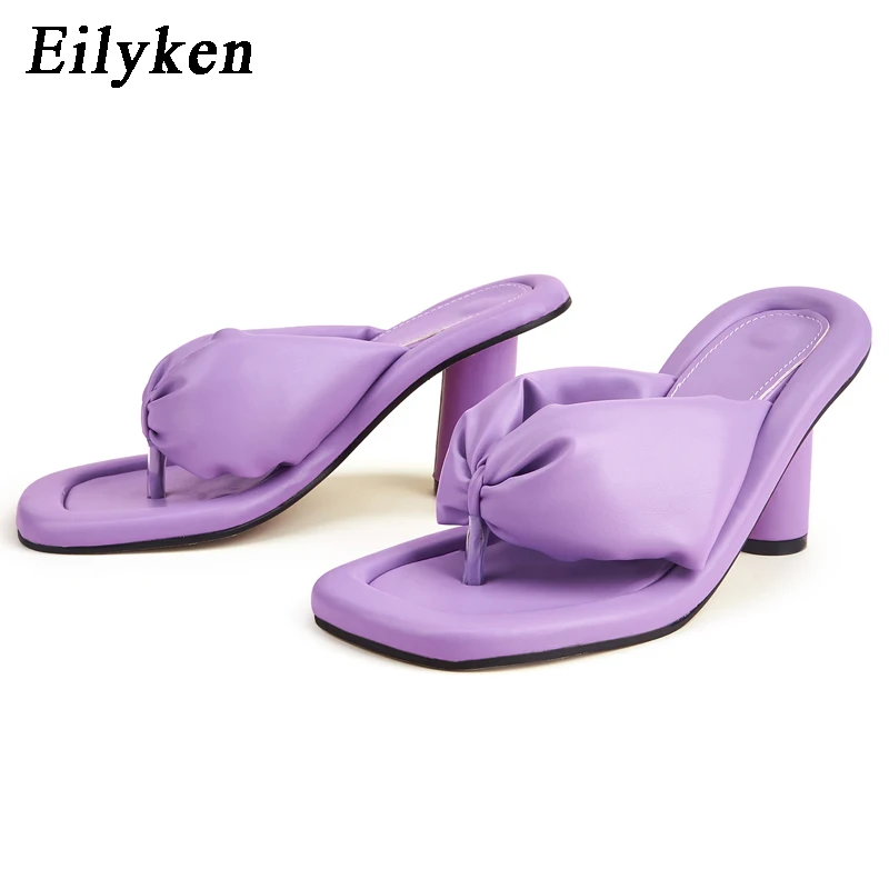Eilyken 2022 New Summer Square Pinch toe Women Slippers Casual Thick High Heels Slip On Sliders Shoes Ladies Flip Flops Sandals
Eilyken 2022 New Summer Square Pinch toe Women Slippers Casual Thick High Heels Slip On Sliders Shoes Ladies Flip Flops Sandals
