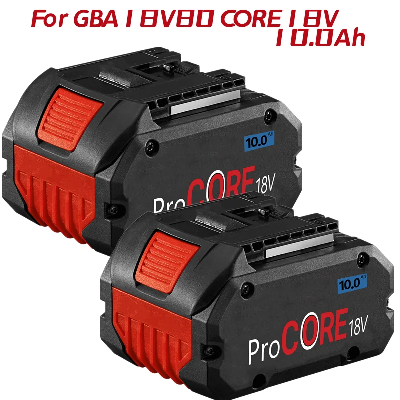 CORE18V 10.0Ah ProCORE Replacement Battery for Bosch 18V Professional System Cordless Tools BAT609 BAT618 GBA18V80 21700 Cell
CORE18V 10.0Ah ProCORE Replacement Battery for Bosch 18V Professional System Cordless Tools BAT609 BAT618 GBA18V80 21700 Cell