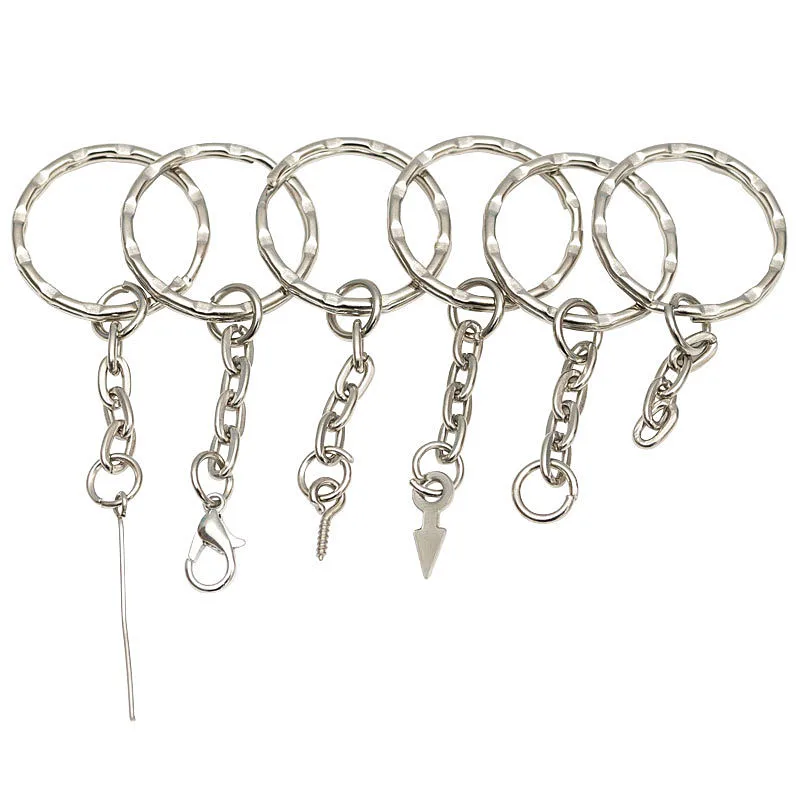 20pcs Keychain Keyring 25mm Split Ring With Chain Lobster Clasp Key Holder Rings DIY Key Chains Key Ring Jewelry Accessories
20pcs Keychain Keyring 25mm Split Ring With Chain Lobster Clasp Key Holder Rings DIY Key Chains Key Ring Jewelry Accessories