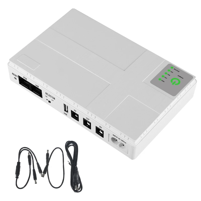 UPS резервная батарея 10400mAh литиевая батарея, домашняя 5V 9V 12V Батарея Резервное копирование для светодиодсветильник Ки динамика WiFi маршрутизатора
UPS резервная батарея 10400mAh литиевая батарея, домашняя 5V 9V 12V Батарея Резервное копирование для светодиодсветильник Ки динамика WiFi маршрутизатора