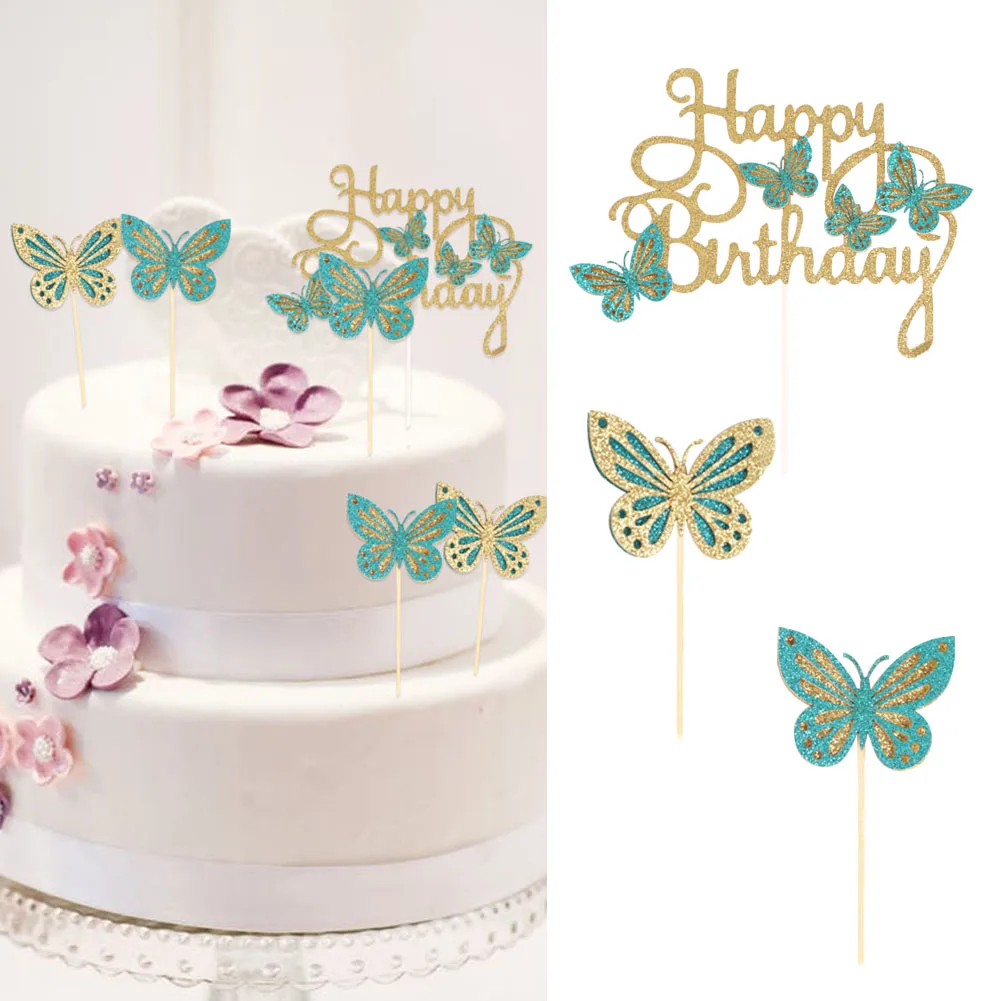 Butterfly Birthday Insert Card Happy Birthday Cake Topper Animal Cake Flag Dessert Cupcake Decoration Wedding Party Supplies
Butterfly Birthday Insert Card Happy Birthday Cake Topper Animal Cake Flag Dessert Cupcake Decoration Wedding Party Supplies