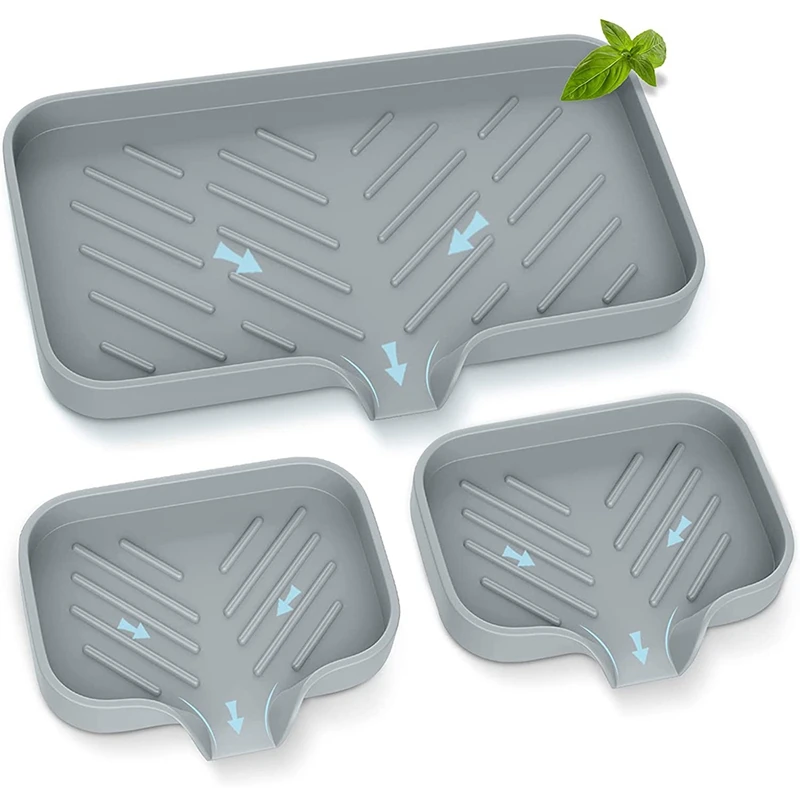 Kitchen Soap Tray,Kitchen Sink Tray Sponge Tray Kitchen Sponge Holder Self Draining Silicone Soap Holder For Bathroom CNIM Hot
Kitchen Soap Tray,Kitchen Sink Tray Sponge Tray Kitchen Sponge Holder Self Draining Silicone Soap Holder For Bathroom CNIM Hot