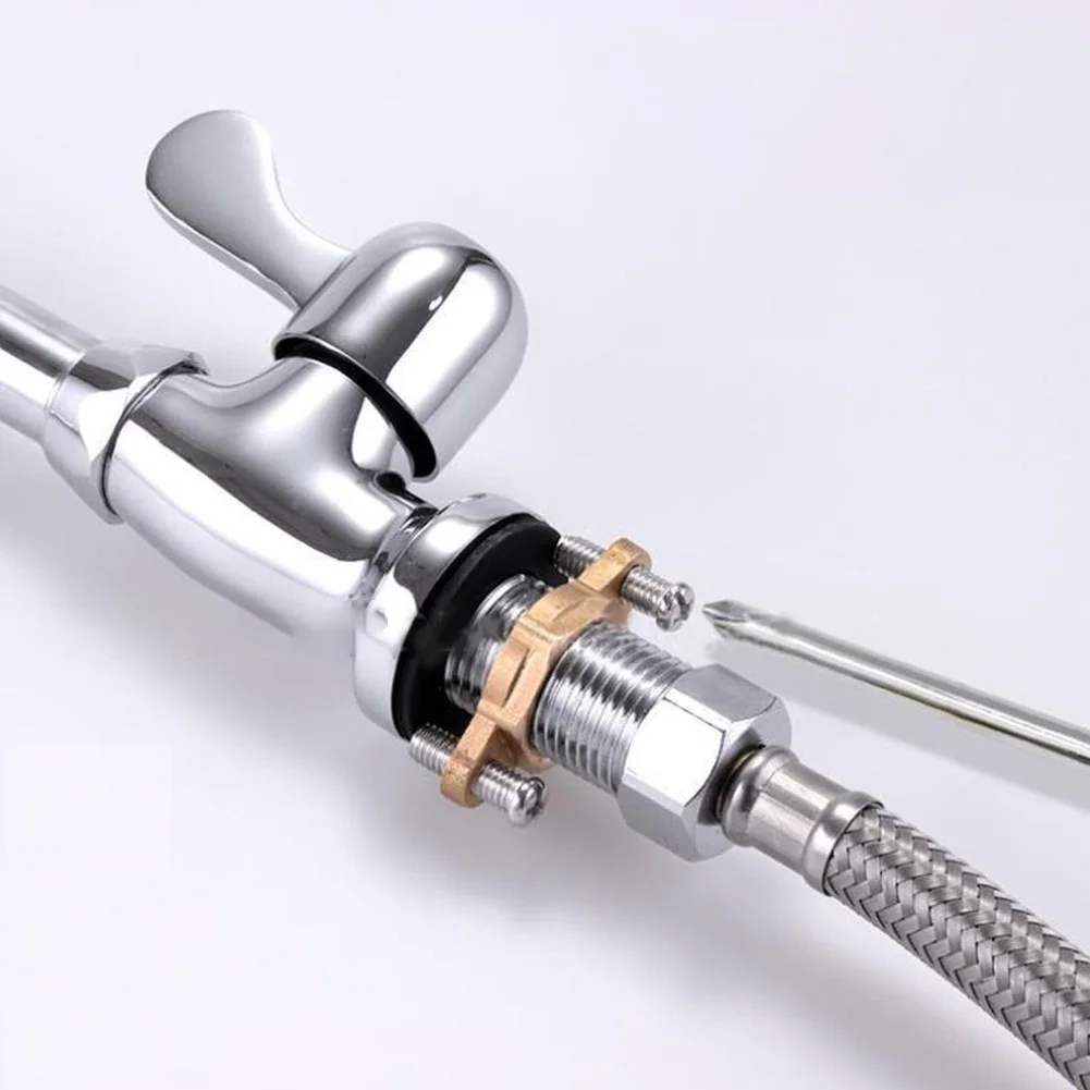 Kitchen And Bathroom Pipes And Hoses Faucet Fixing Fasteners 1 Set 2cm/0.79inch Anti-loosening Brand New Copper
Kitchen And Bathroom Pipes And Hoses Faucet Fixing Fasteners 1 Set 2cm/0.79inch Anti-loosening Brand New Copper