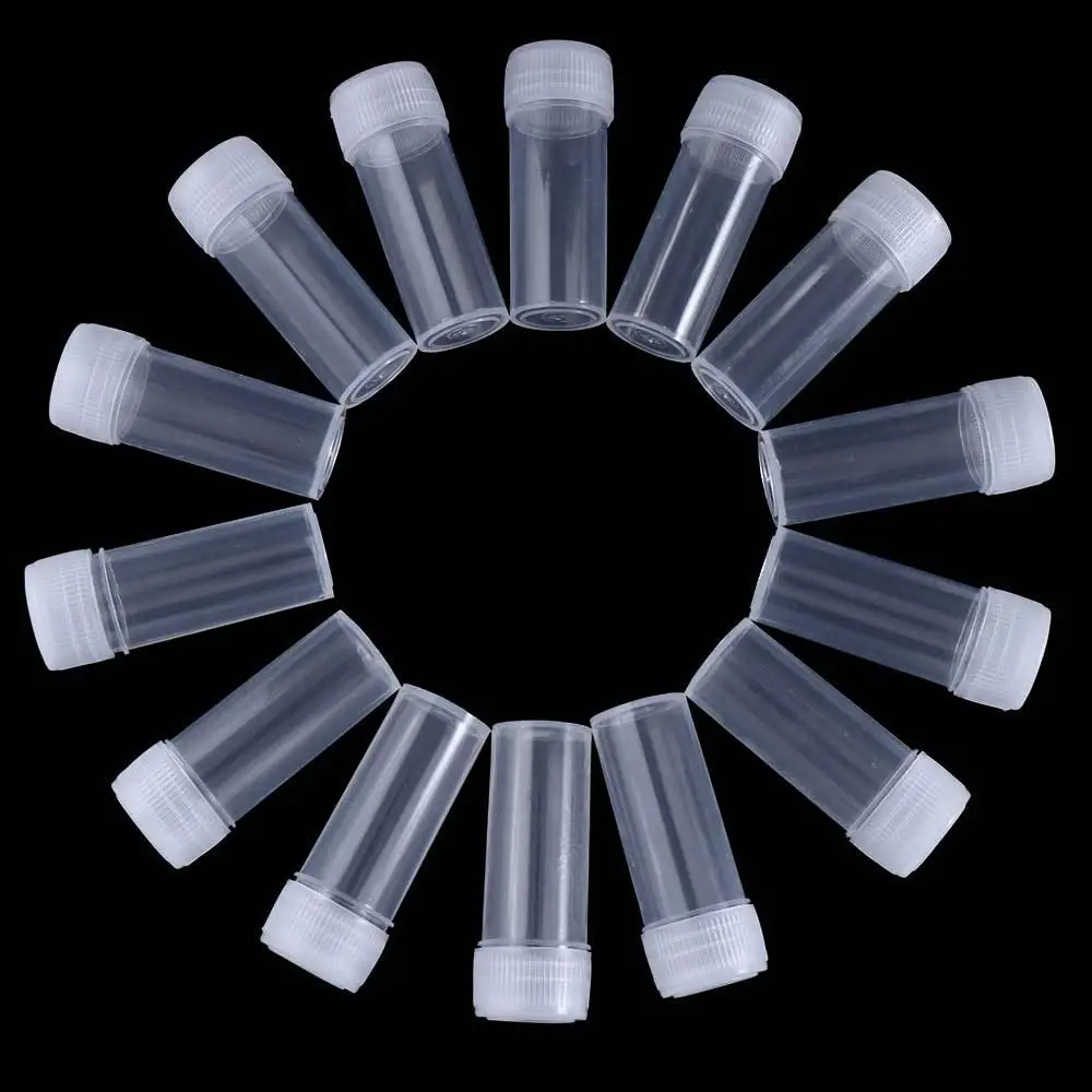 School 5ml Mini Screw Cap Liquid Container Test Tubes Vials Vials Storage Container Powder Container Sample Bottle
School 5ml Mini Screw Cap Liquid Container Test Tubes Vials Vials Storage Container Powder Container Sample Bottle
