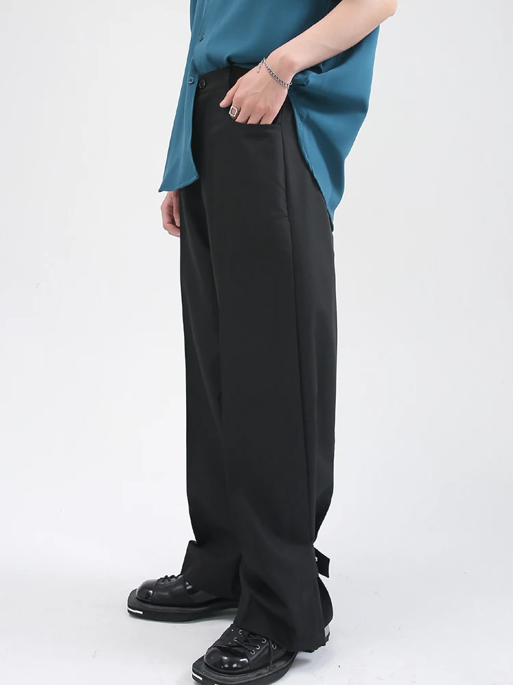 ZCSMLL Men's Wear 2022 Pants Summer New Korean Fashion Straight Personality Male Trousers Leggings Decoration Solid Color T3934
ZCSMLL Men's Wear 2022 Pants Summer New Korean Fashion Straight Personality Male Trousers Leggings Decoration Solid Color T3934