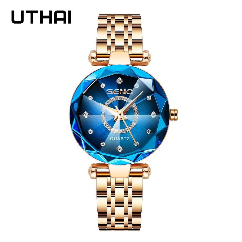 New Women's Watch Multi angle Gradient Color Glass Diamond Faced Waterproof Clock Women's Quartz Wristwatch Fashion Accessories
New Women's Watch Multi angle Gradient Color Glass Diamond Faced Waterproof Clock Women's Quartz Wristwatch Fashion Accessories