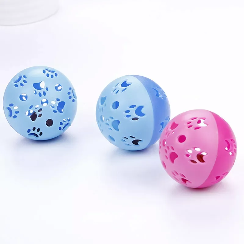 Cat Self-excited Toys Paw Print Hollowed-out Cat Bell Toys Interactive Ball Toy for Cats Funny Scratch Kitten Cat Supplies
Cat Self-excited Toys Paw Print Hollowed-out Cat Bell Toys Interactive Ball Toy for Cats Funny Scratch Kitten Cat Supplies