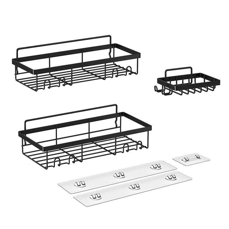 4 Pack Shower Organizer, Rustproof Bathroom Shower Shelf With Adhesives, Shower Racks For Kitchen Bedroom
4 Pack Shower Organizer, Rustproof Bathroom Shower Shelf With Adhesives, Shower Racks For Kitchen Bedroom