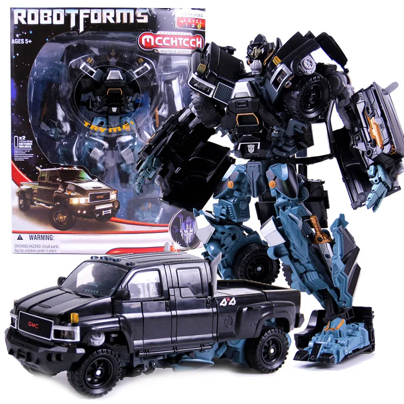 Transformers Deformation Toy Black Ironhides Leader Pickup Truck Autobot Action Figures Robot Model Toys for Boys Collect Gifts
Transformers Deformation Toy Black Ironhides Leader Pickup Truck Autobot Action Figures Robot Model Toys for Boys Collect Gifts