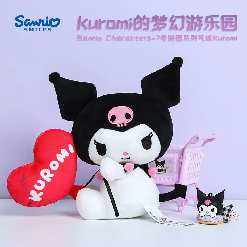 

Kawaii Sanrio Kuromi Plush Toys Room Decor Toy Amusement Balloon Series Pillow Doll Peluches Birthday Gift for girl Juguetes