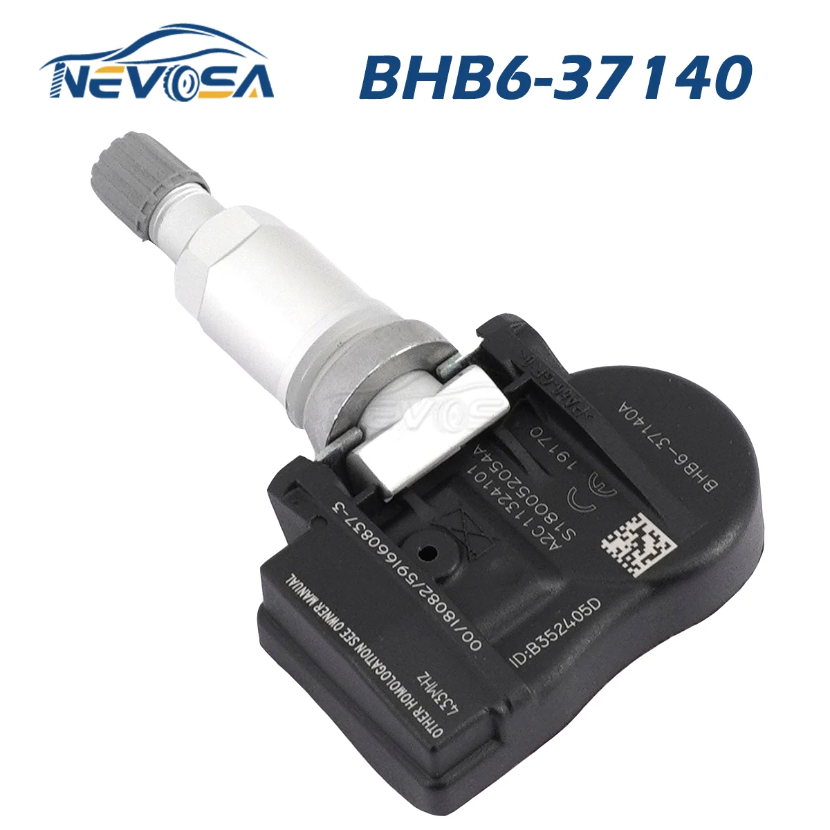 NEVOSA BHB6-37140 TPMS Sensor For Mazda 2 3 5 6 CX-3 CX-5 CX-7 CX-9 MX-5 Premacy Atenza Abarth 124 Spider BBP37140B BHB637140
NEVOSA BHB6-37140 TPMS Sensor For Mazda 2 3 5 6 CX-3 CX-5 CX-7 CX-9 MX-5 Premacy Atenza Abarth 124 Spider BBP37140B BHB637140