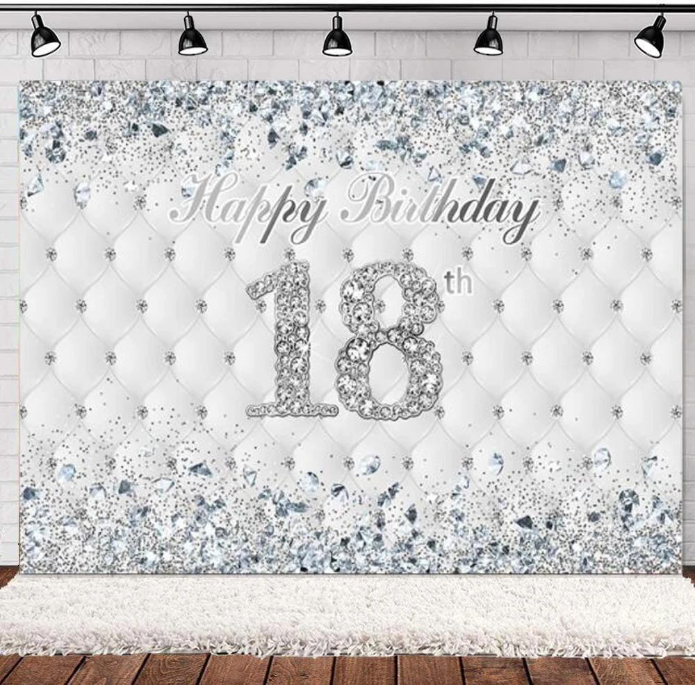 Photography Backdrop White Heardboard Adult Bar Mitzvah 18th Birthday Party Decor Background For Photo Studio Sliver Diamonds
Photography Backdrop White Heardboard Adult Bar Mitzvah 18th Birthday Party Decor Background For Photo Studio Sliver Diamonds