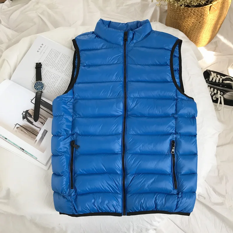 Men's Winter Vest Padded Jacket Blue Hooded Fashion Men's Clothing Vest Plus Velvet Autumn/winter Thick Plus Size Warm Jacket
Men's Winter Vest Padded Jacket Blue Hooded Fashion Men's Clothing Vest Plus Velvet Autumn/winter Thick Plus Size Warm Jacket