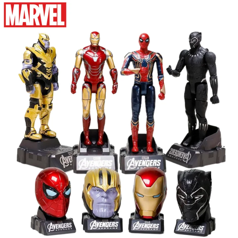 Marvel Genuine Avengers Iron Man Spider-Man Thanos Black Panther Character Hand Model Movable Doll Children's Toy Holiday Gift
Marvel Genuine Avengers Iron Man Spider-Man Thanos Black Panther Character Hand Model Movable Doll Children's Toy Holiday Gift