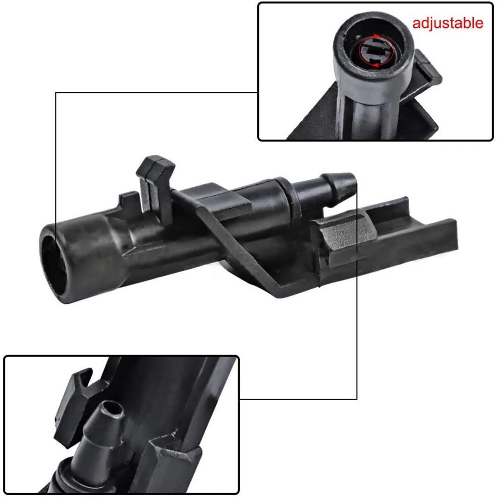 Auto Front Windscreen Water Spray Washer Nozzles Car Water Outlet Fit Honda For Accord Vehicle Accessories 68.5*16.6*5.9mm
Auto Front Windscreen Water Spray Washer Nozzles Car Water Outlet Fit Honda For Accord Vehicle Accessories 68.5*16.6*5.9mm