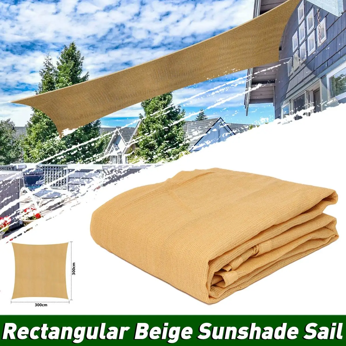 3X3m 185GSM Sun Shade Sail Waterproof Anti-UV Shade Canvas Canopy For Summer Garden Courtyard Outdoor Shade Cloth Cover Awning
3X3m 185GSM Sun Shade Sail Waterproof Anti-UV Shade Canvas Canopy For Summer Garden Courtyard Outdoor Shade Cloth Cover Awning