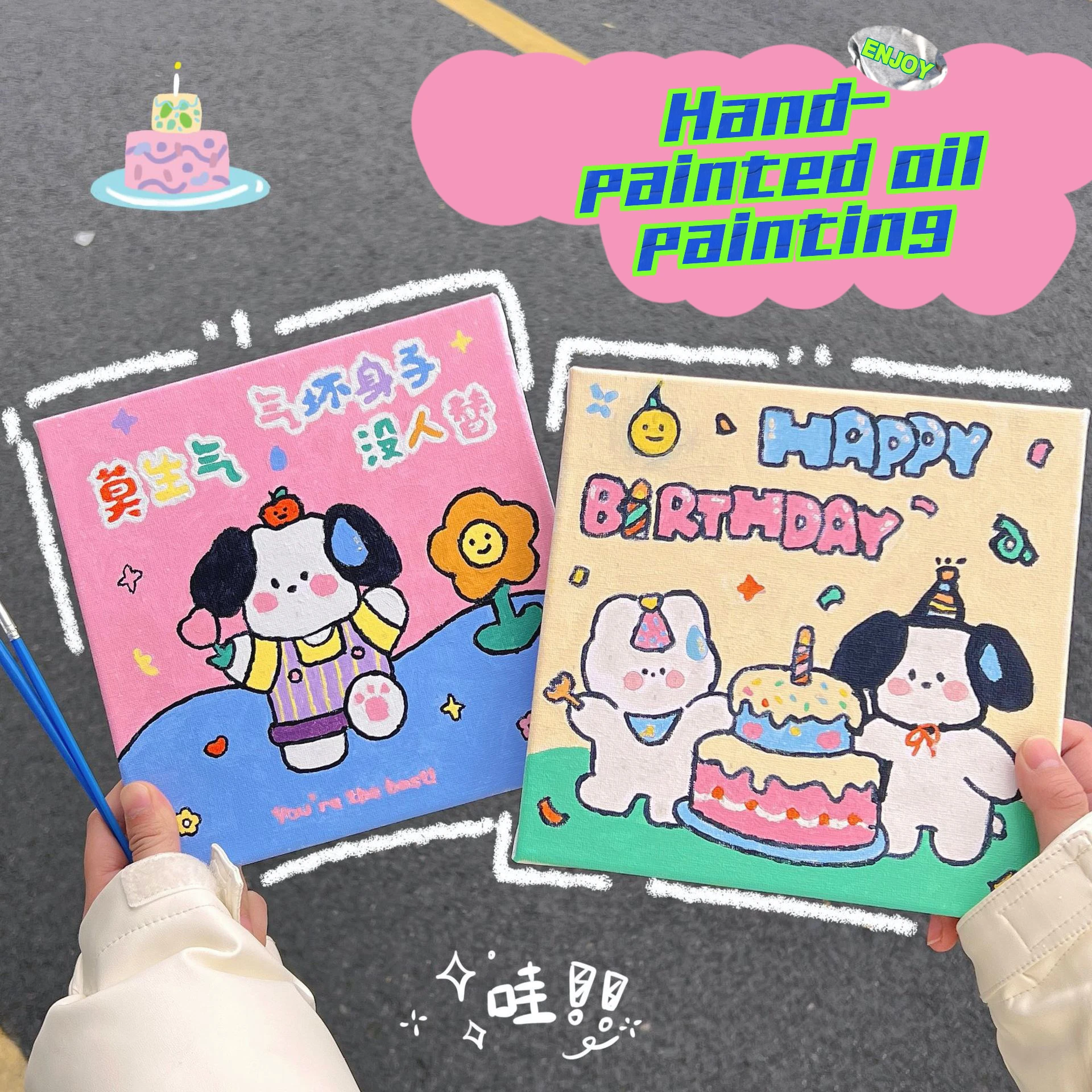 Painting by Numbers Cartoon Birthday Gift Hand-Painted Oil Toy DIY 2023 Popular for Kids and Adults Drawing Art Supplies
Painting by Numbers Cartoon Birthday Gift Hand-Painted Oil Toy DIY 2023 Popular for Kids and Adults Drawing Art Supplies
