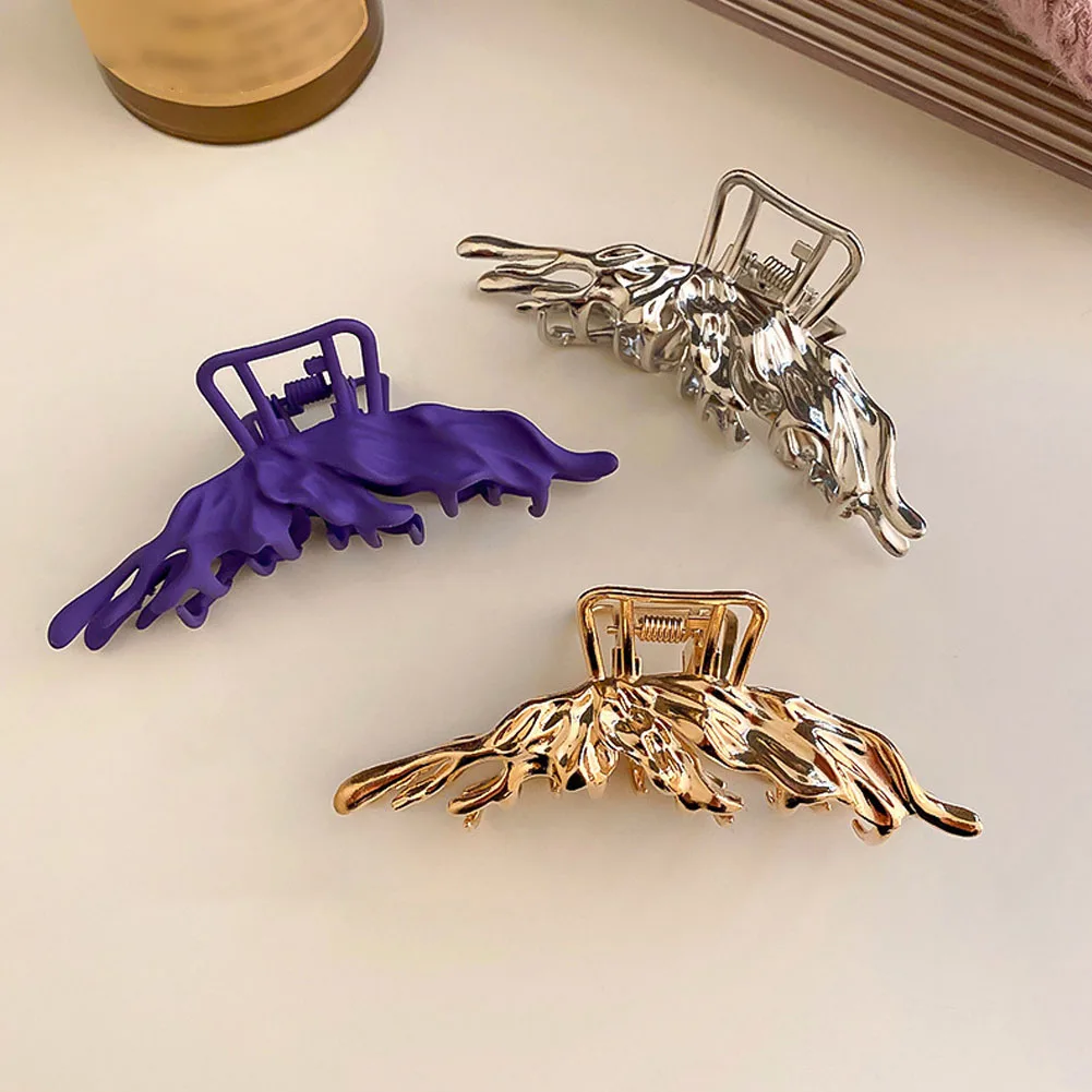 2022 Fashion Hair Clip Women Girls Purple Silvery Golden Geometric Barrette Hairclips Hairpin For Female Ponytail Head Accessory
2022 Fashion Hair Clip Women Girls Purple Silvery Golden Geometric Barrette Hairclips Hairpin For Female Ponytail Head Accessory