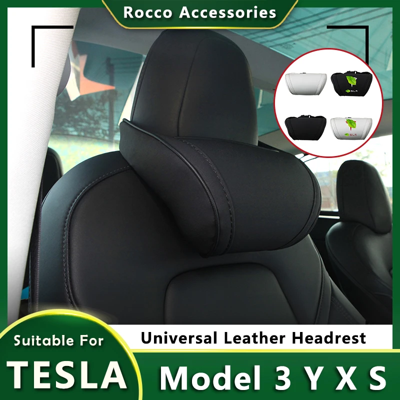 For Tesla Model 3 2022 Accessories Headrest Leather Model Y X S Memory Foam Neck Pillow 2017-2021 Leather Comfort Headrest New
For Tesla Model 3 2022 Accessories Headrest Leather Model Y X S Memory Foam Neck Pillow 2017-2021 Leather Comfort Headrest New