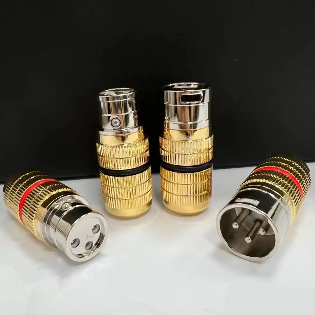 New CARDAS American original Audiophile CGF 3 pin Rhodium Plated XLR male/female Plug HiFi Audio Balanced Cable Connector
New CARDAS American original Audiophile CGF 3 pin Rhodium Plated XLR male/female Plug HiFi Audio Balanced Cable Connector