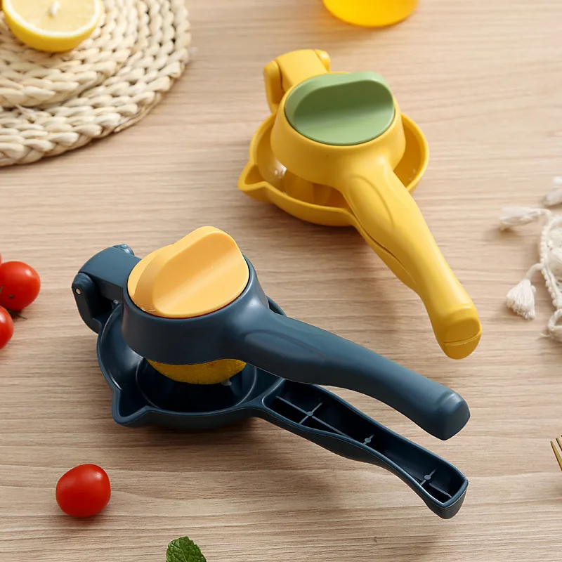 

Lemon Lime Squeezer - Hand Juicer Gets Every Last Drop - Max Extraction Manual Citrus Juicer - Easy-to-Use Lemon Juicer Squeezer