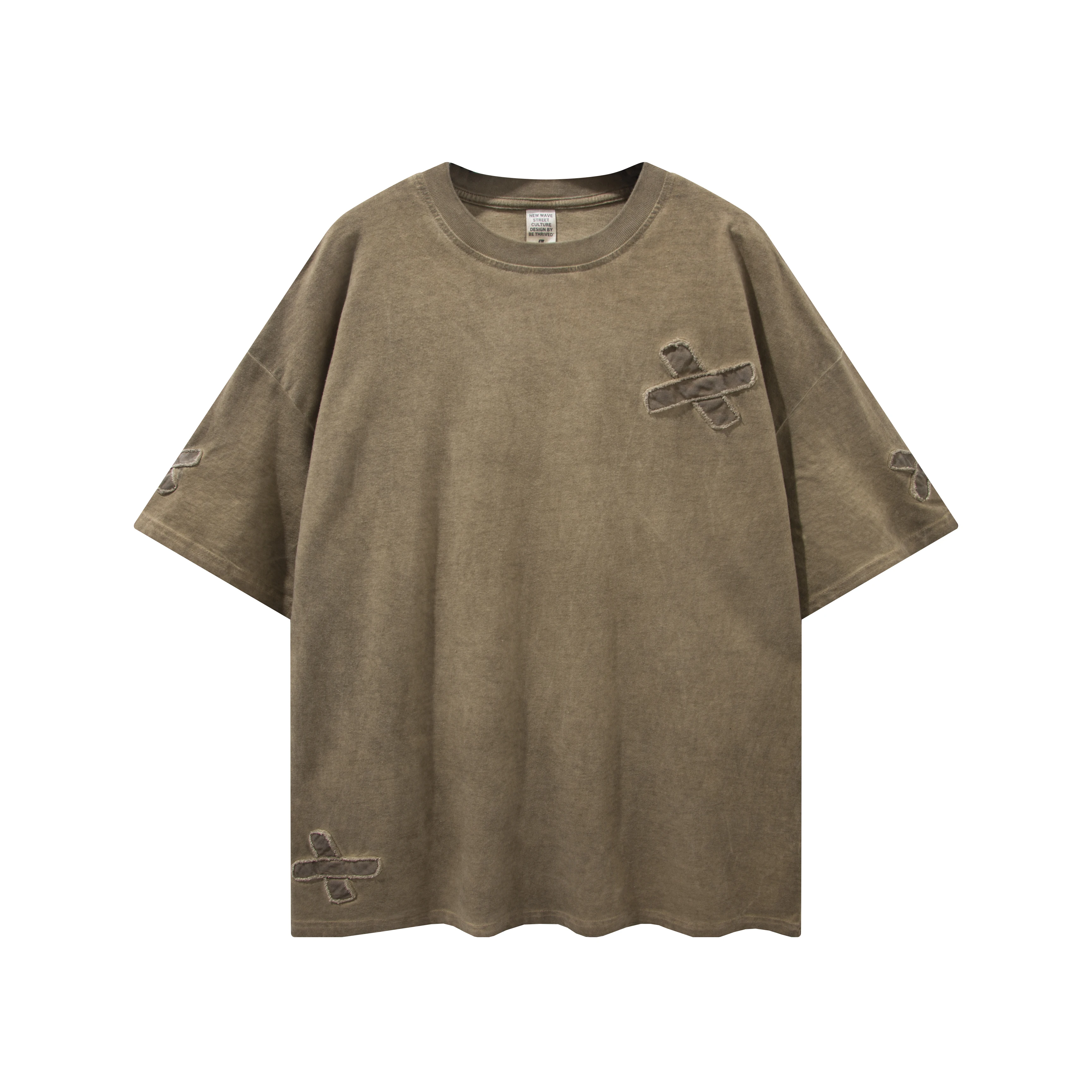 Vintage T-shirt Men Streetwear Harajuku Oversized T shirt Cotton Retro Wash Tops Tee Cross Embroidery Tshirt Summer Clothing New
Vintage T-shirt Men Streetwear Harajuku Oversized T shirt Cotton Retro Wash Tops Tee Cross Embroidery Tshirt Summer Clothing New